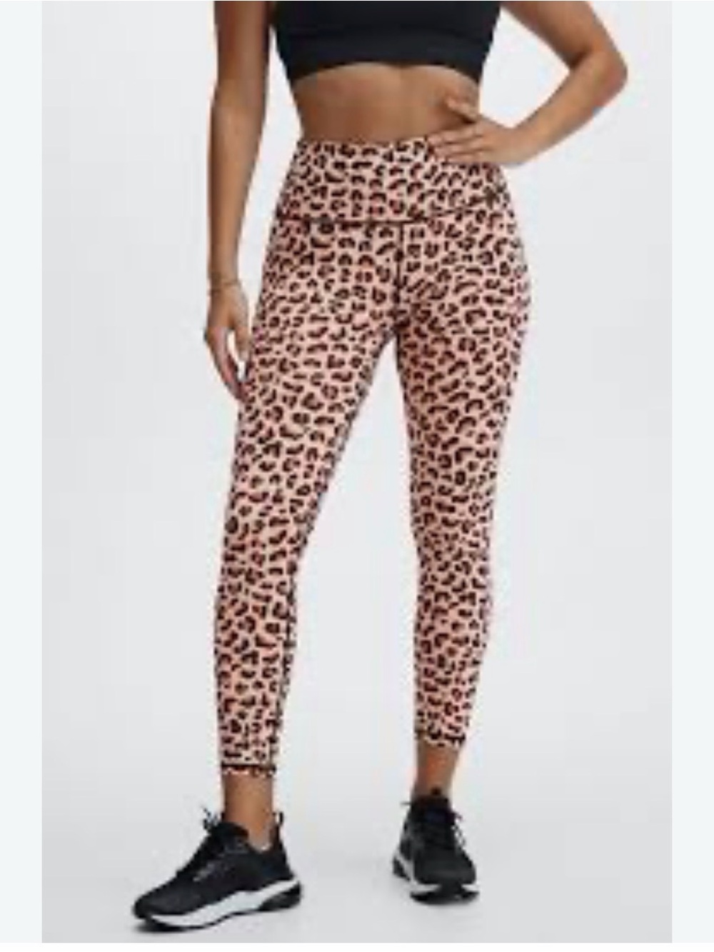 Fabletics Leopard High-Waist Leggings